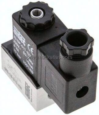 3/2-Wege Magnetventil, G 1/8", 230 V AC, Federrückstellung (NC)