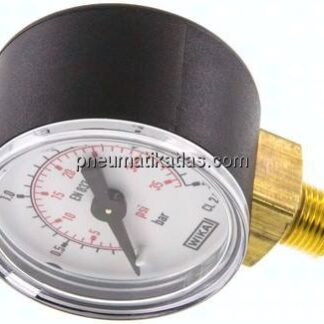 Manometer senkrecht (KU/Ms), 40mm, 0 - 2,5 bar, G 1/8"