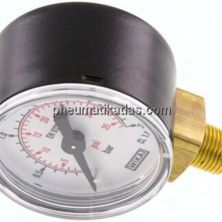 Manometer senkrecht (ST/Ms), 40mm, 0 - 2,5 bar, G 1/8"