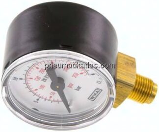 Manometer senkrecht (ST/Ms), 40mm, 0 - 25 bar, G 1/8"