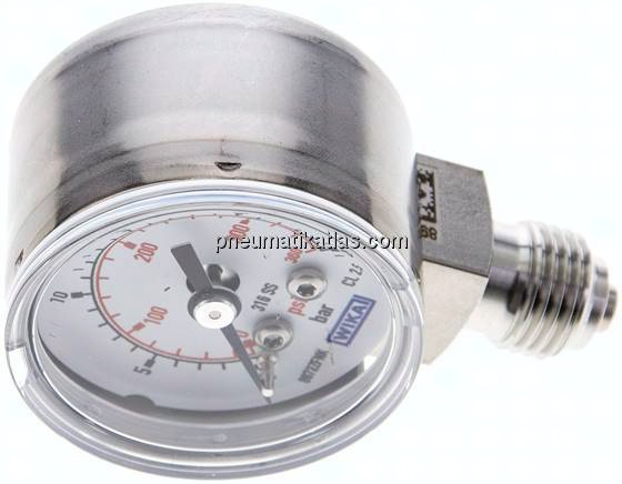 ES-Manometer senkrecht, 40mm, 0 - 25 bar, G 1/4"