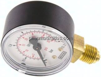Manometer senkrecht (KU/Ms), 50mm, 0 - 2,5 bar, G 1/4"
