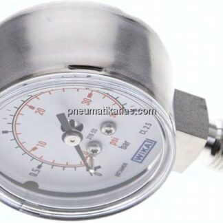 ES-Manometer senkrecht, 50mm, 0 - 2,5 bar, G 1/4"