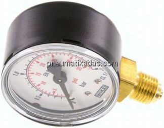 Manometer senkrecht (ST/Ms), 50mm, 0 - 2,5 bar, G 1/4"