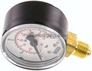 Manometer senkrecht (ST/Ms), 50mm, 0 - 25 bar, G 1/4"