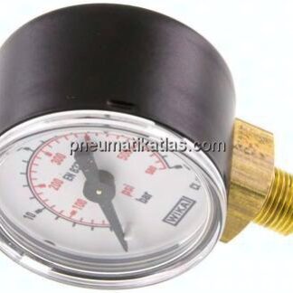Manometer senkrecht (ST/Ms), 40mm, 0 - 40 bar, G 1/8"