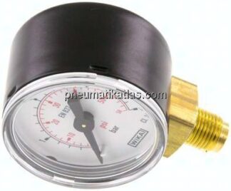 Manometer senkrecht (ST/Ms), 40mm, 0 - 4 bar, G 1/8"