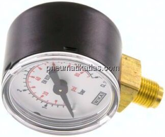 Manometer senkrecht (ST/Ms), 40mm, 0 - 6 bar, G 1/8"