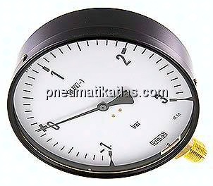 Manometer senkrecht, 160mm, -1 bis 3 bar