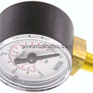 Manometer senkrecht (KU/Ms), 40mm, -1 bis 0 bar, G 1/8"