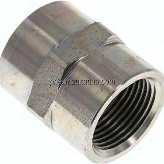 Hochdruck-Muffe NPT 1"-NPT 1", Stahl verzinkt