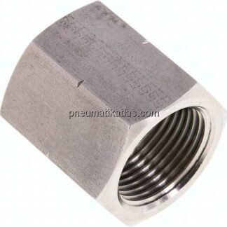 Hochdruck-Muffe NPT 1"-NPT 1", V4A