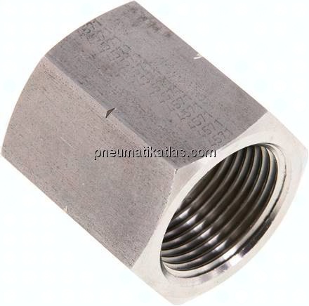 Hochdruck-Muffe NPT 1"-NPT 1", V4A