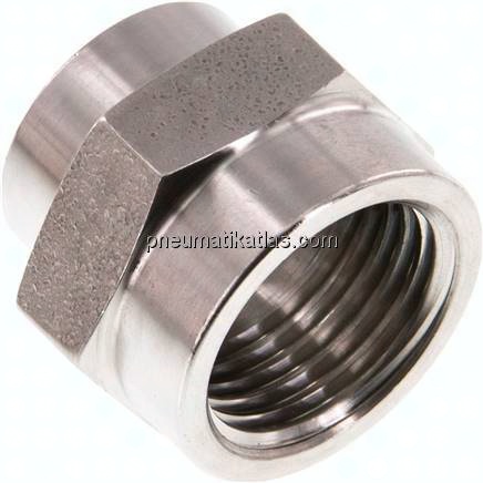 Muffe G 1/2"-G 3/8", 1.4571