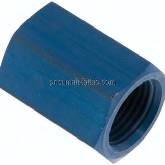 Muffe G 1/2"-G 1/2", Aluminium