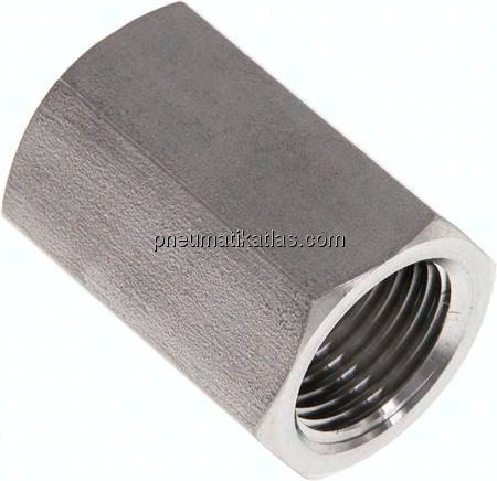 Hochdruck-Muffe NPT 1/2"-NPT 1/2", V4A