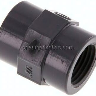 Muffe Rp 1/2"-Rp 1/2", PVC-U
