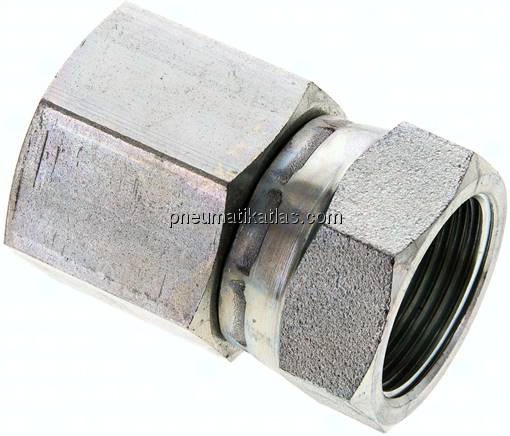 Gerade Aufschraubverschraubung JIC UN 1-5/16"-12 - G 1"