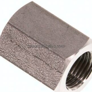 Muffe G 1/8"-G 1/8", 1.4571