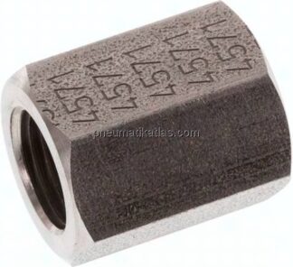 Hochdruck-Muffe G 1/8"-G 1/8", 1.4571