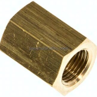 Muffe G 1/8"-G 1/8", Messing