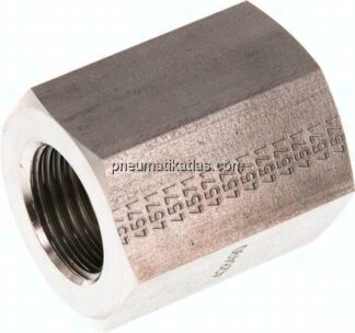 Hochdruck-Muffe G 3/4"-G 1/2", 1.4571