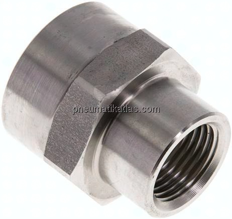 Hochdruck-Muffe NPT 3/4"-NPT 1/2", V4A