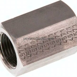 Hochdruck-Muffe G 3/8"-G 1/4", 1.4571