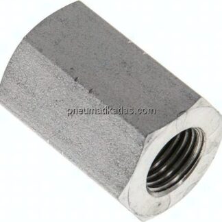 Hochdruck-Muffe NPT 3/8"-NPT 1/4", Stahl verzinkt