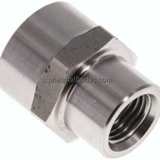 Hochdruck-Muffe NPT 3/8"-NPT 1/4", V4A