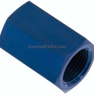 Muffe G 3/8"-G 3/8", Aluminium