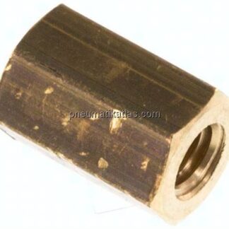 Muffe M 5-M 5, Messing