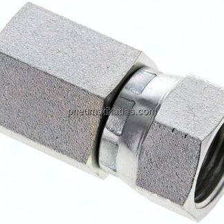 Gerade Aufschraubverschraubung JIC UNF 7/8"-14 - G 1/2"