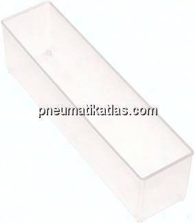 Sortimentsbox, Einsatzbox einzeln, 39 x 163 x 47 mm