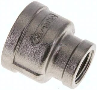Rundmuffe NPT 1"-NPT 1/2", 1.4408