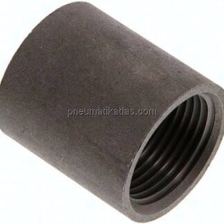 Anschweißmuffe Rp 1"-43mm, ST 37-2 (DIN2986-voll)