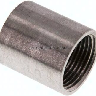 Rundmuffe Rp 1"-Rp 1", 1.4408