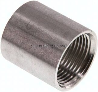 Rundmuffe NPT 1"-NPT 1", 1.4408