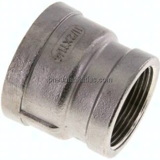 Rundmuffe NPT 1-1/2"-NPT 1-1/4", 1.4408