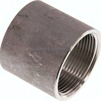 Anschweißmuffe Rp 1-1/2"-48mm, 1.4571 (DIN2986-voll)