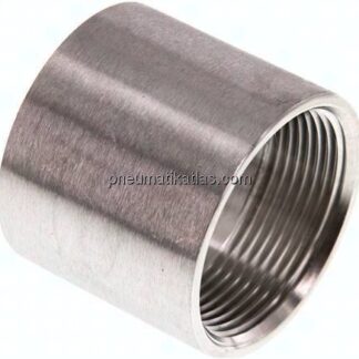 Rundmuffe NPT 1-1/2"-NPT 1-1/2", 1.4408