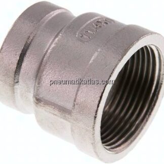 Rundmuffe Rp 1-1/4"-Rp 1", 1.4408
