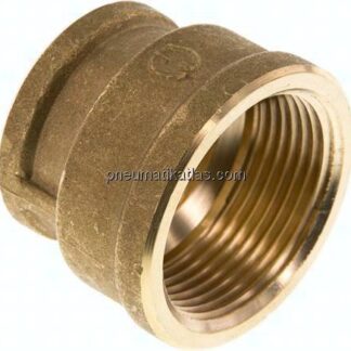 Rundmuffe G 1-1/4"-G 1", Messing