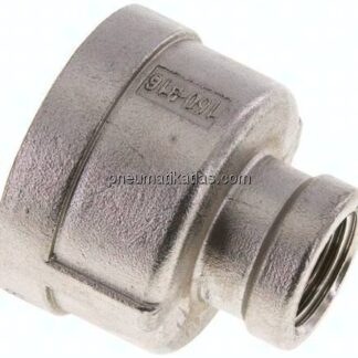 Rundmuffe NPT 1-1/4"-NPT 1/2", 1.4408