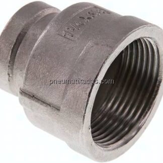 Rundmuffe Rp 1-1/4"-Rp 3/4", 1.4408