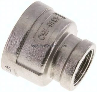 Rundmuffe NPT 1-1/4"-NPT 3/4", 1.4408