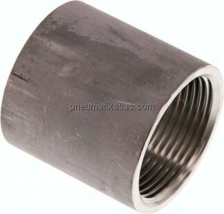 Anschweißmuffe Rp 1-1/4"-48mm, 1.4571 (DIN2986-voll)