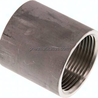 Anschweißmuffe Rp 1-1/4"-48mm, 1.4571 (DIN2986-voll)