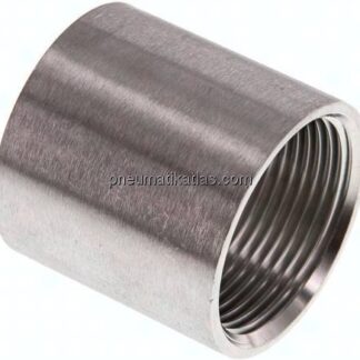 Rundmuffe Rp 1-1/4"-Rp 1-1/4", 1.4408