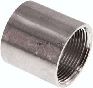 Rundmuffe NPT 1-1/4"-NPT 1-1/4", 1.4408